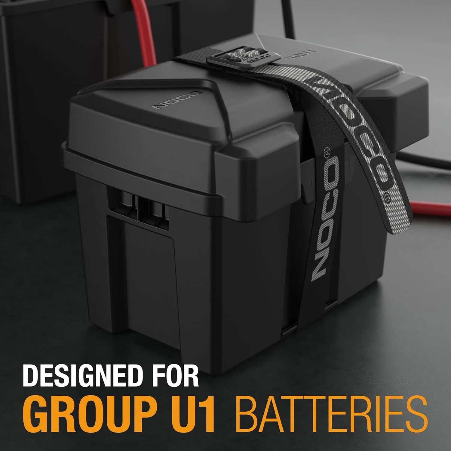 NOCO Snap-Top BGU1 Battery Box, Group U1 12V Battery Box for Lawn and Garden, Generators, Gate Openers and Equipment