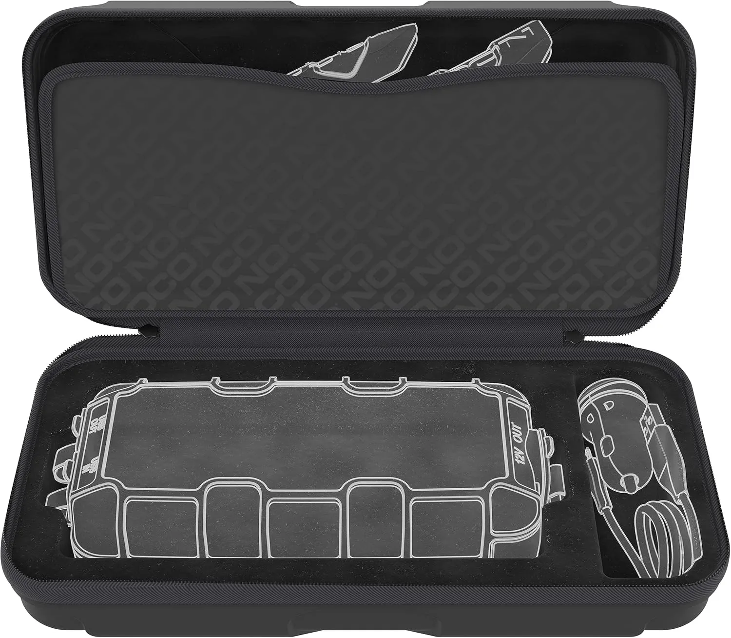 NOCO GBC013 Boost Sport and Plus EVA Protection Case for GB20 and GB40 UltraSafe Lithium Jump Starters One Size