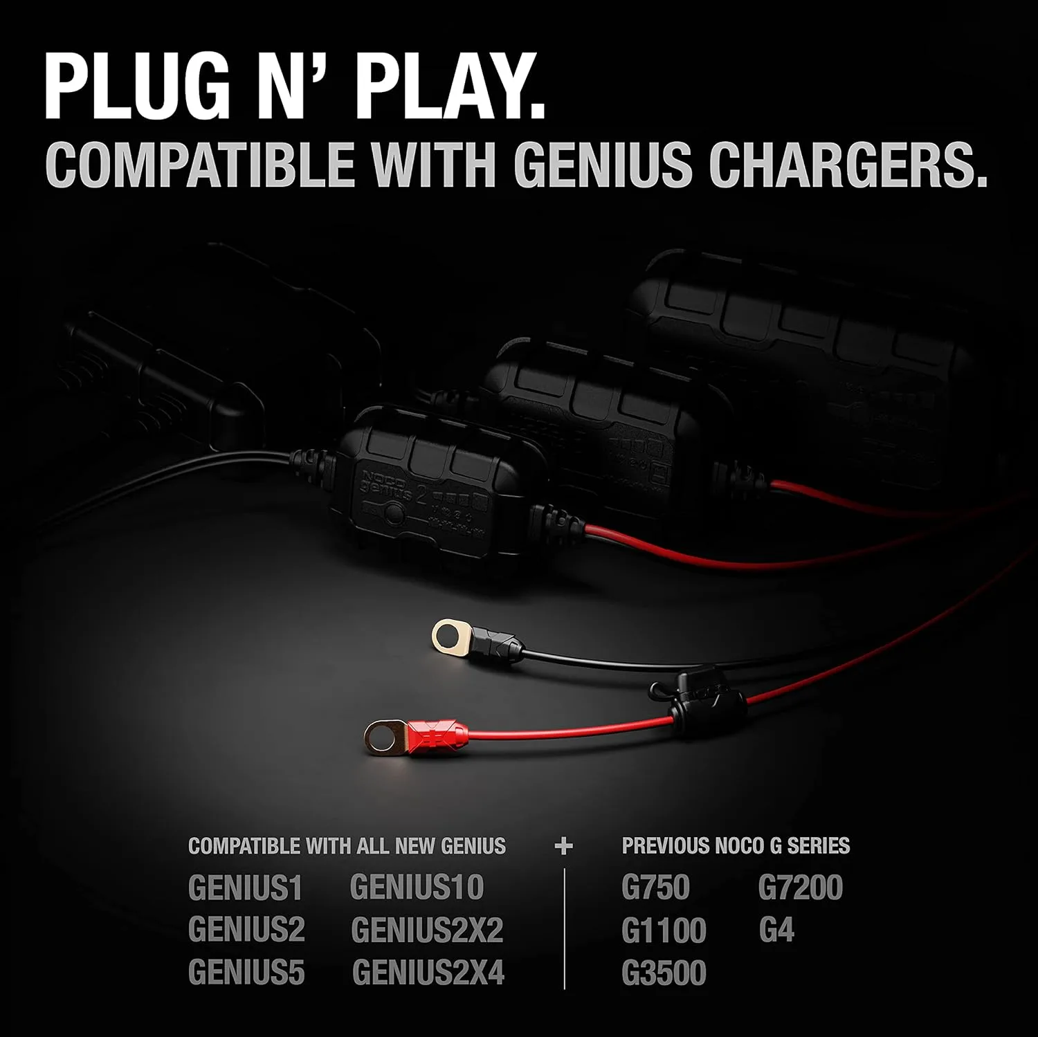 NOCO GC008 X-Connect M10 XL Eyelet Terminal Accessory Genius Smart Battery Chargers One Size