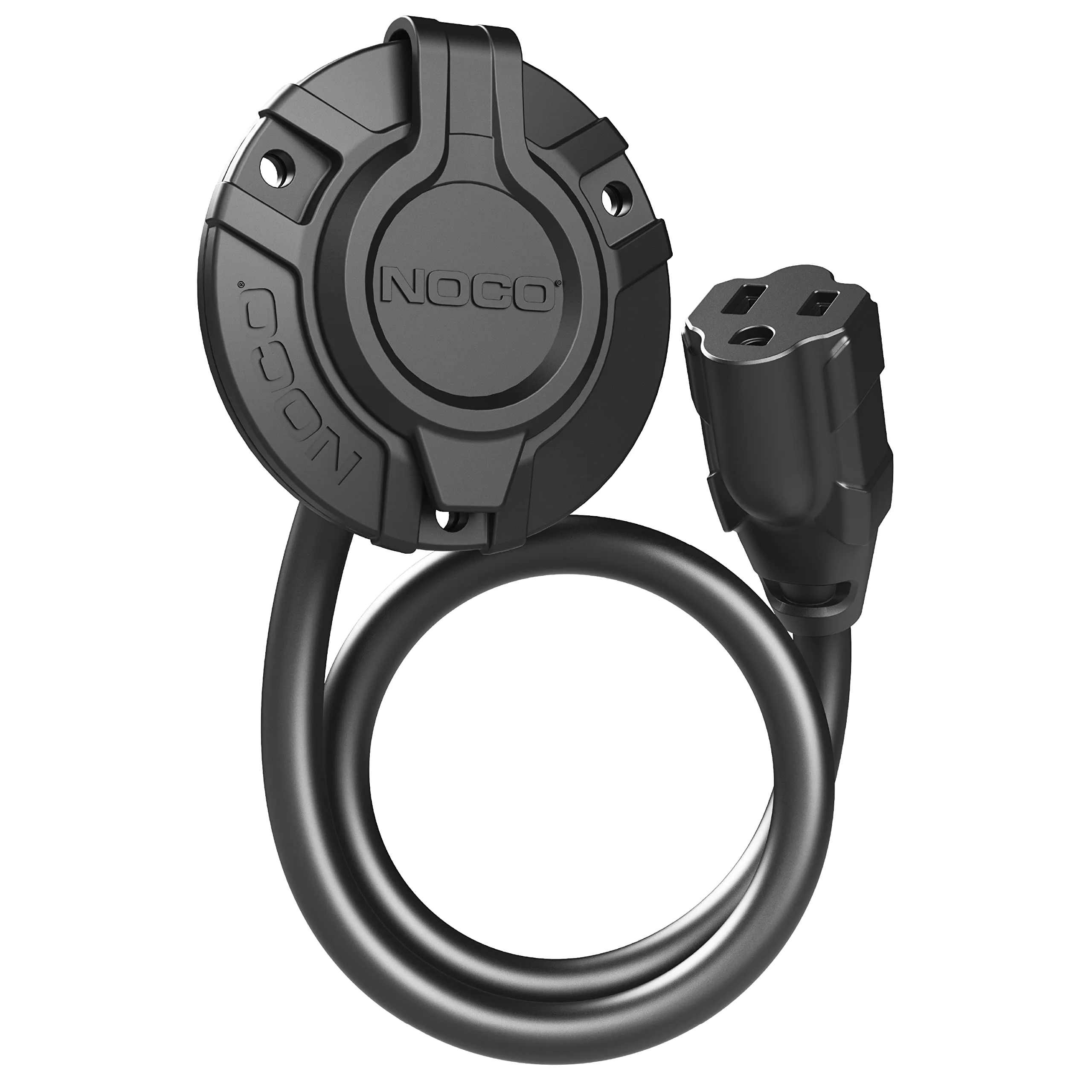 NOCO GCP1 15A AC Power Inlet, 125V - Waterproof with 16-Inch Cord