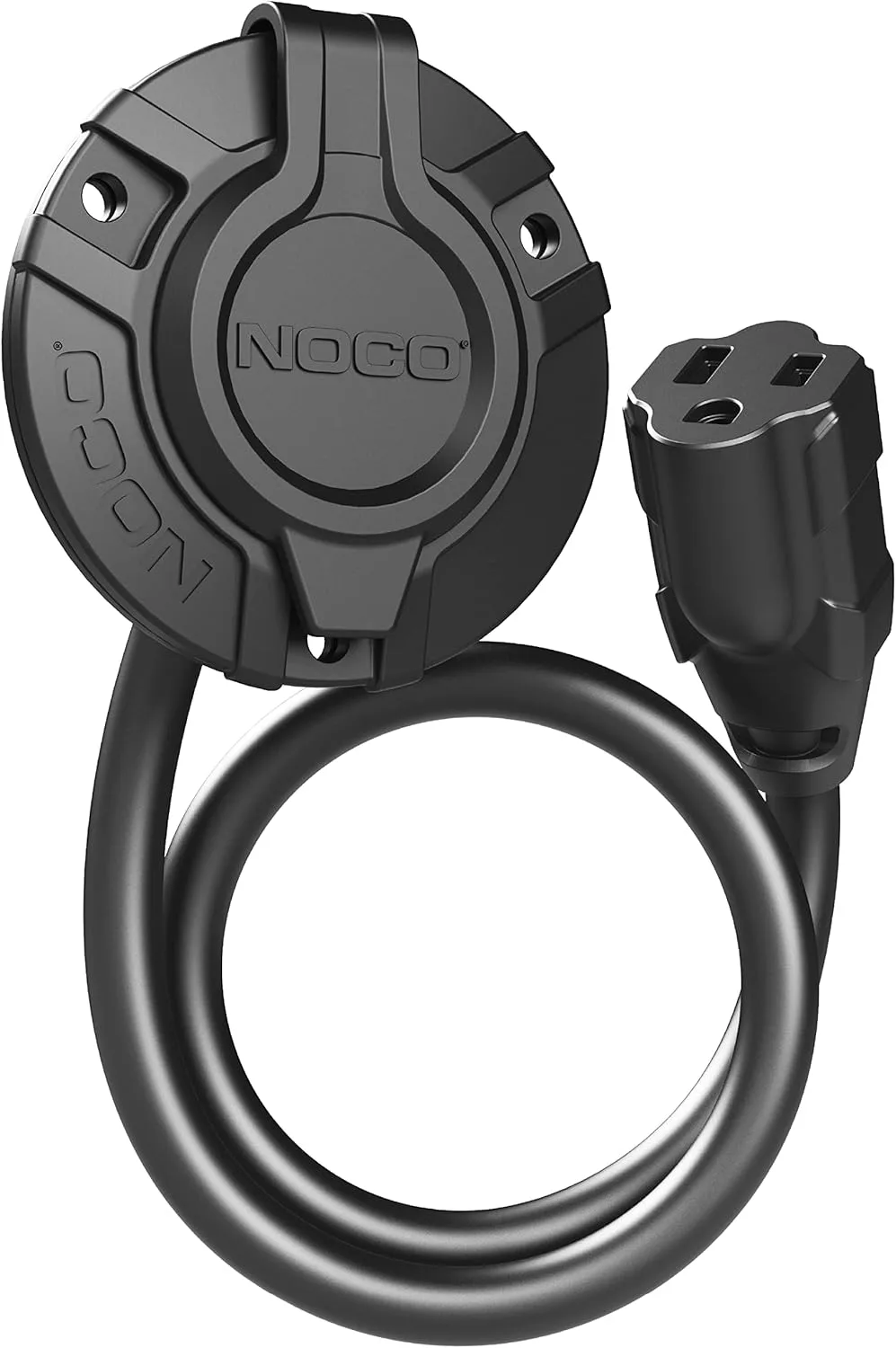 NOCO GCP1 15A AC Power Inlet, 125V - Waterproof with 16-Inch Cord