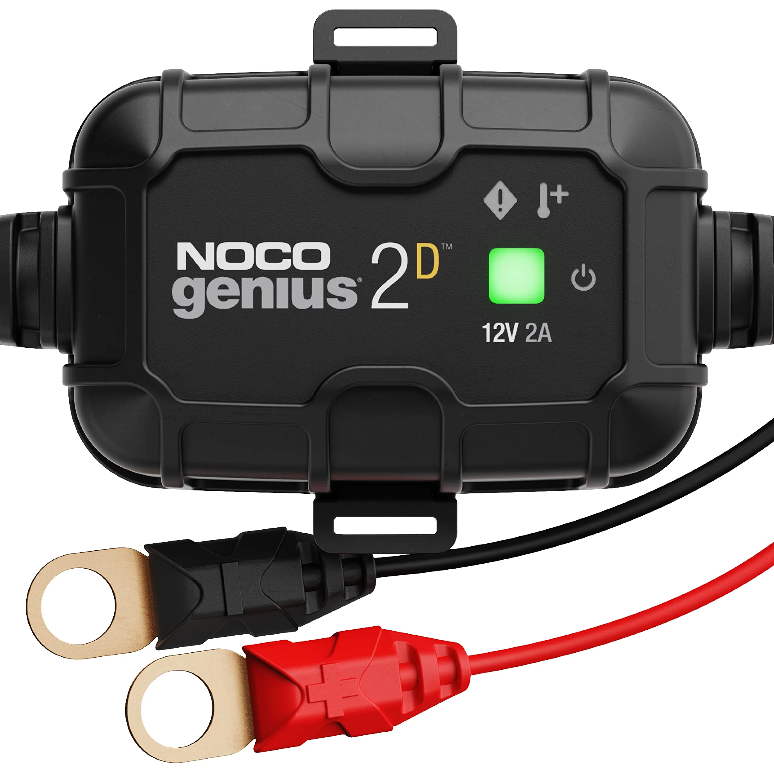 NOCO GENIUS2D 2A 12V Smart Onboard Direct-Mount Battery Charger – Trickle Charger & Desulfator