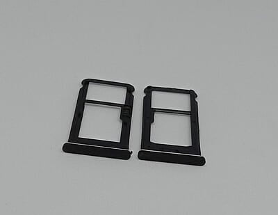 CampaignRider Sim Card Slot Sim Tray Holder Part for Nokia 6.1 (Black)
