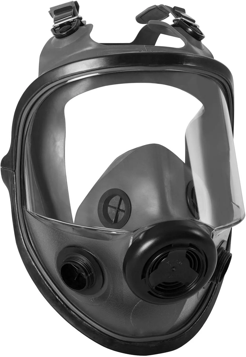 North 5400 Series Niosh-Approved Full Facepiece Respirator, Med/Large (54001) 1 Count (Pack of 1)