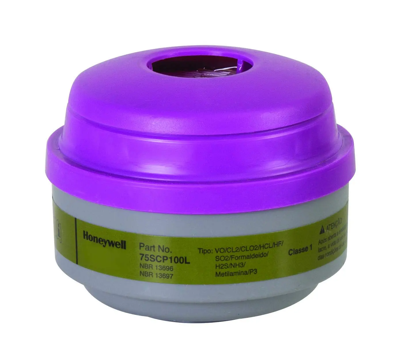 North Multi-Contaminant P100 Respirator Cartridge, Pack of 2 (75SCP100L)