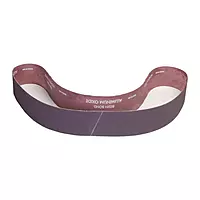 Abrasive Belt: 1" Wide, 42" OAL, 80 Grit, Aluminum Oxide