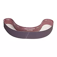 Abrasive Belt: 1" Wide, 42" OAL, 80 Grit, Aluminum Oxide