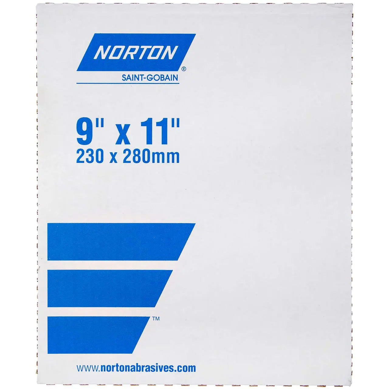 Norton 66261139366 11"x9" 240-a Grit T414 Blue-bak Waterproof