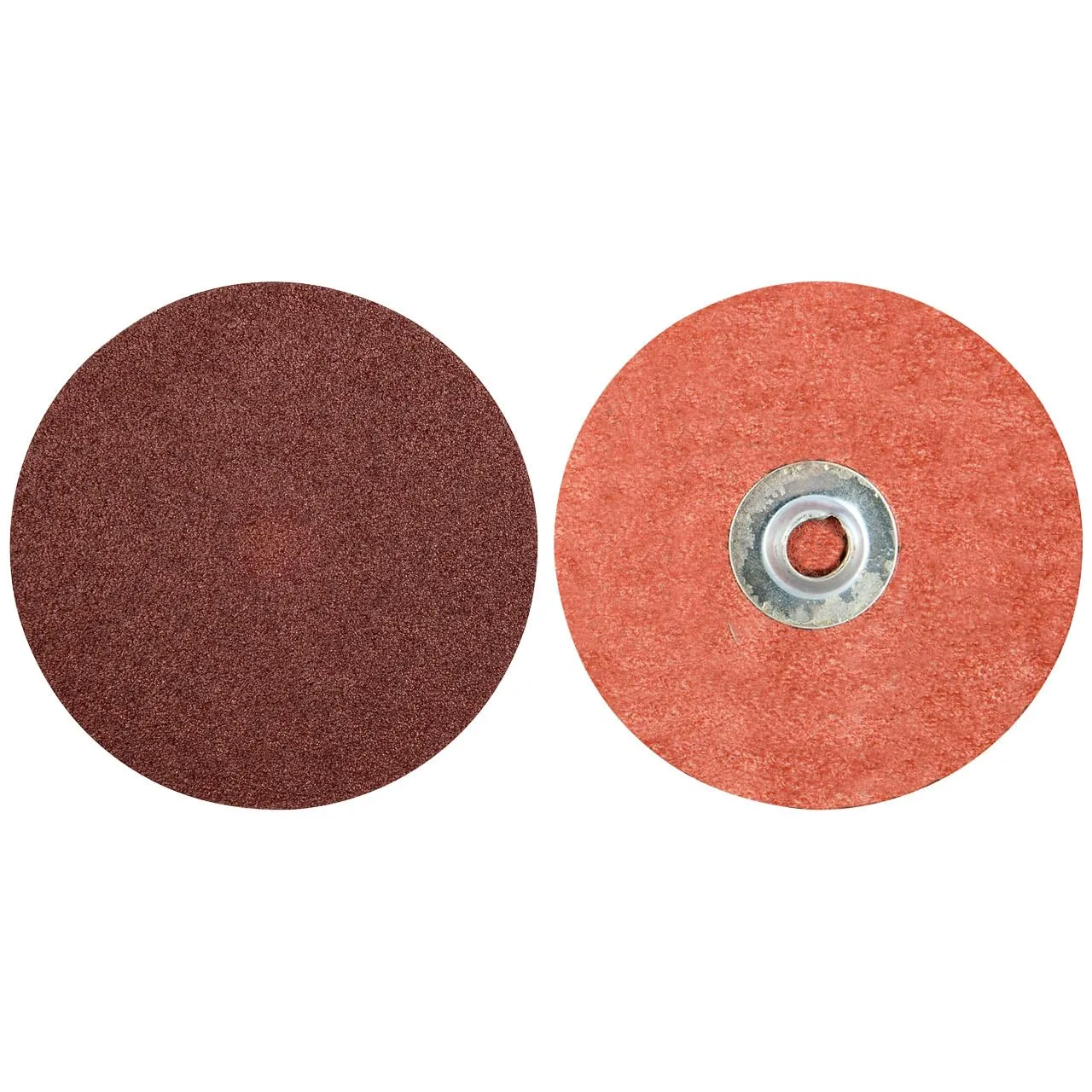 Norton 69957399656 3" Merit Aluminum Oxide TS (Type II) Quick-Change Cloth Discs, 120 Grit, 50 pack