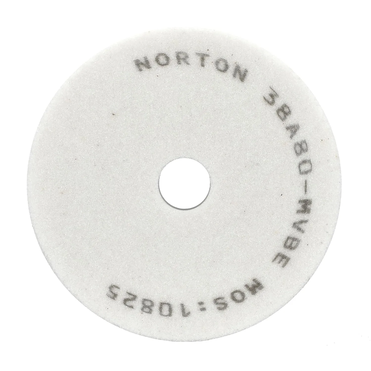 NORTON 38A80-MVBE 80 Grit Aluminum Oxide Internal Grinding Wheel - 3in x 1in x 1/2in, Pack of 5
