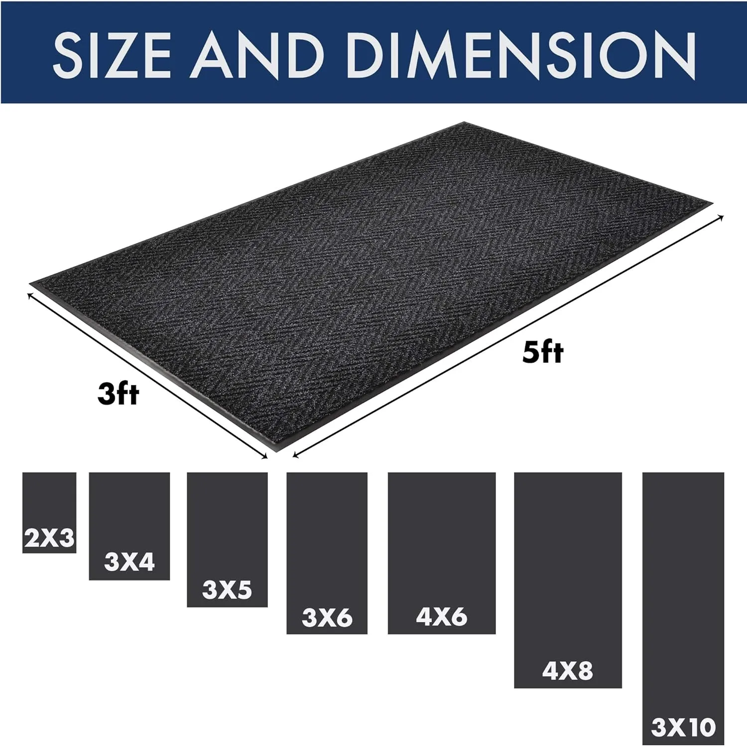 NOTRAX 105 Chevron Entrance Mat