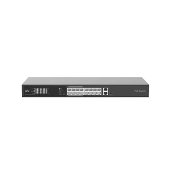 UNV 16-port, 2 Uplink port PoE Switch NSW2020-16T1GT1GC-POE-IN