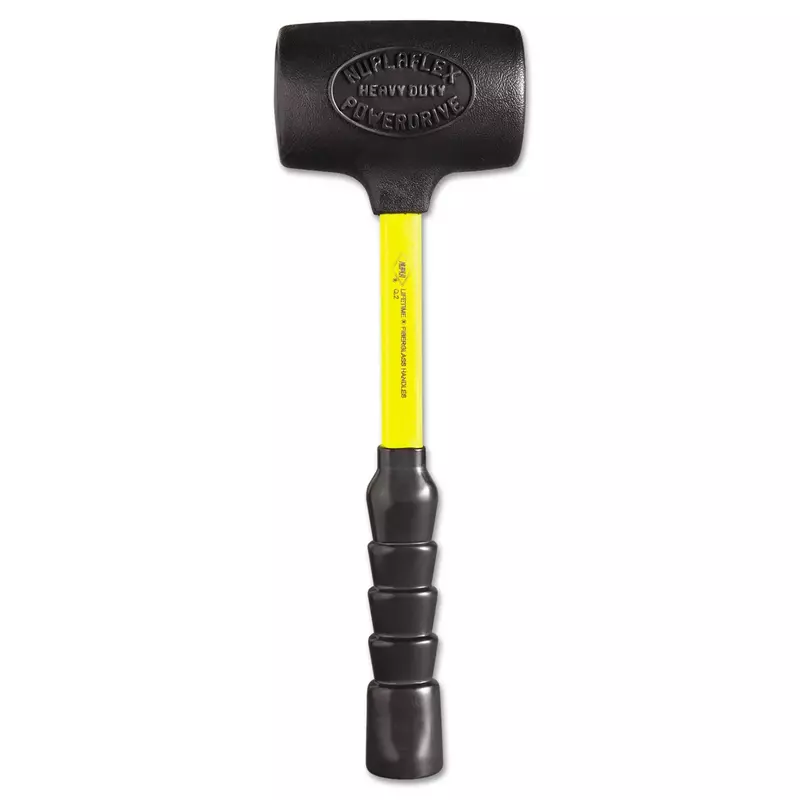 Nupla 10-045 Power Drive Dead Blow Hammers, 4 lb. Head, 15 1/2" Handle, Yellow