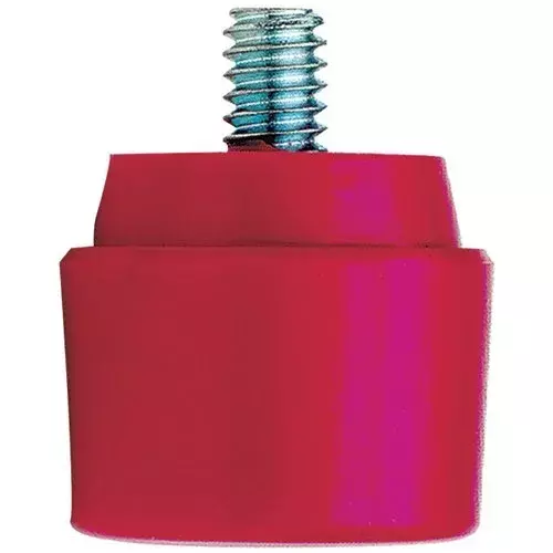 Hammer Tip, 1 in Dia, Medium, Red
