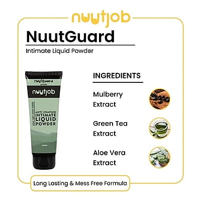 Nuutjob - Nuutjob Hair Removal Foam Spray & Nuutguard Liquid Powder Combo - Quick 200gm+100gm