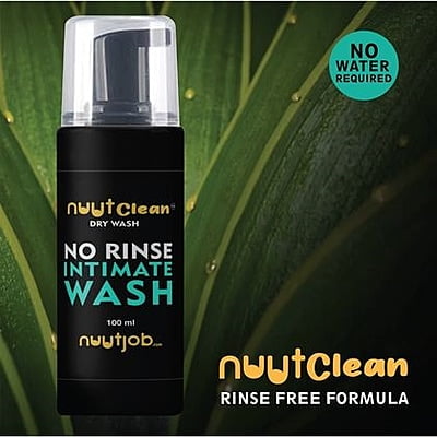 Nuutjob - Nuutclean No Rinse Intimate Moisturizing Dry Wash 100ml