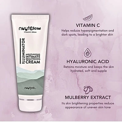 Nuutjob - NuutGlow | Vitamin C Infused Intimate Moisturizing and Brightening Cream | 100 ml