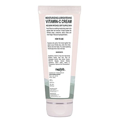 Nuutjob - NuutGlow | Vitamin C Infused Intimate Moisturizing and Brightening Cream | 100 ml