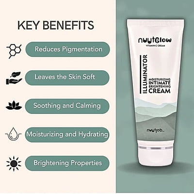 Nuutjob - NuutGlow | Vitamin C Infused Intimate Moisturizing and Brightening Cream | 100 ml