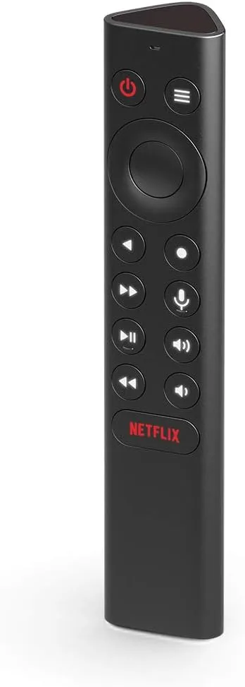NVIDIA SHIELD Remote; Voice Search, Motion-Activated, Backlit Buttons, Customizable Menu Buttons