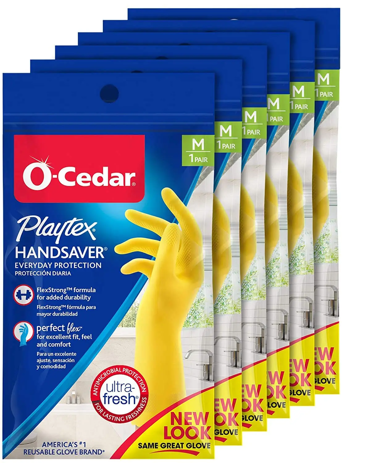 O-CEDAR Playtex HandSaver Reusable Cleaning Gloves