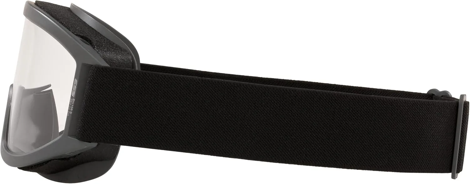 Oakley Ess Sunglasses Matte Black Frame, Clear Lenses, 0MM