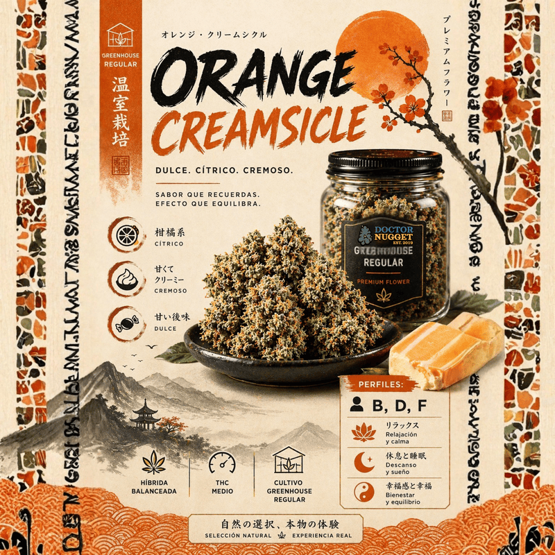 Dr. Nugget Orange Creamsicle THC Flor