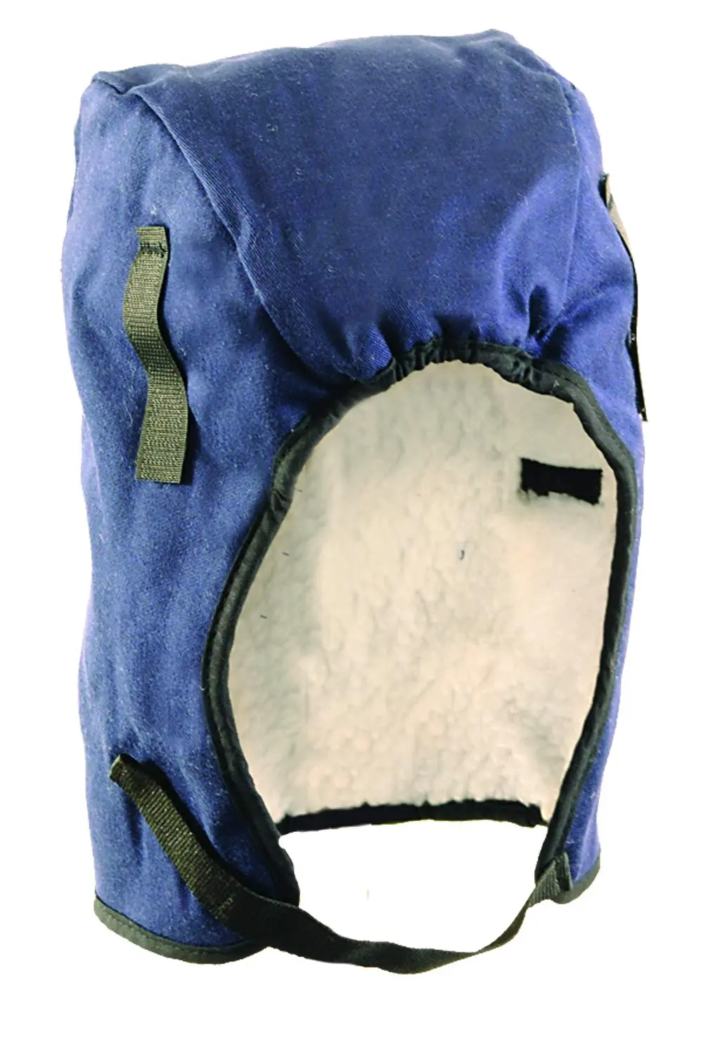 OCCUNOMIX 100% Cotton Twill Two-Layer Sherpa Lined Winter Hard Hat Liner