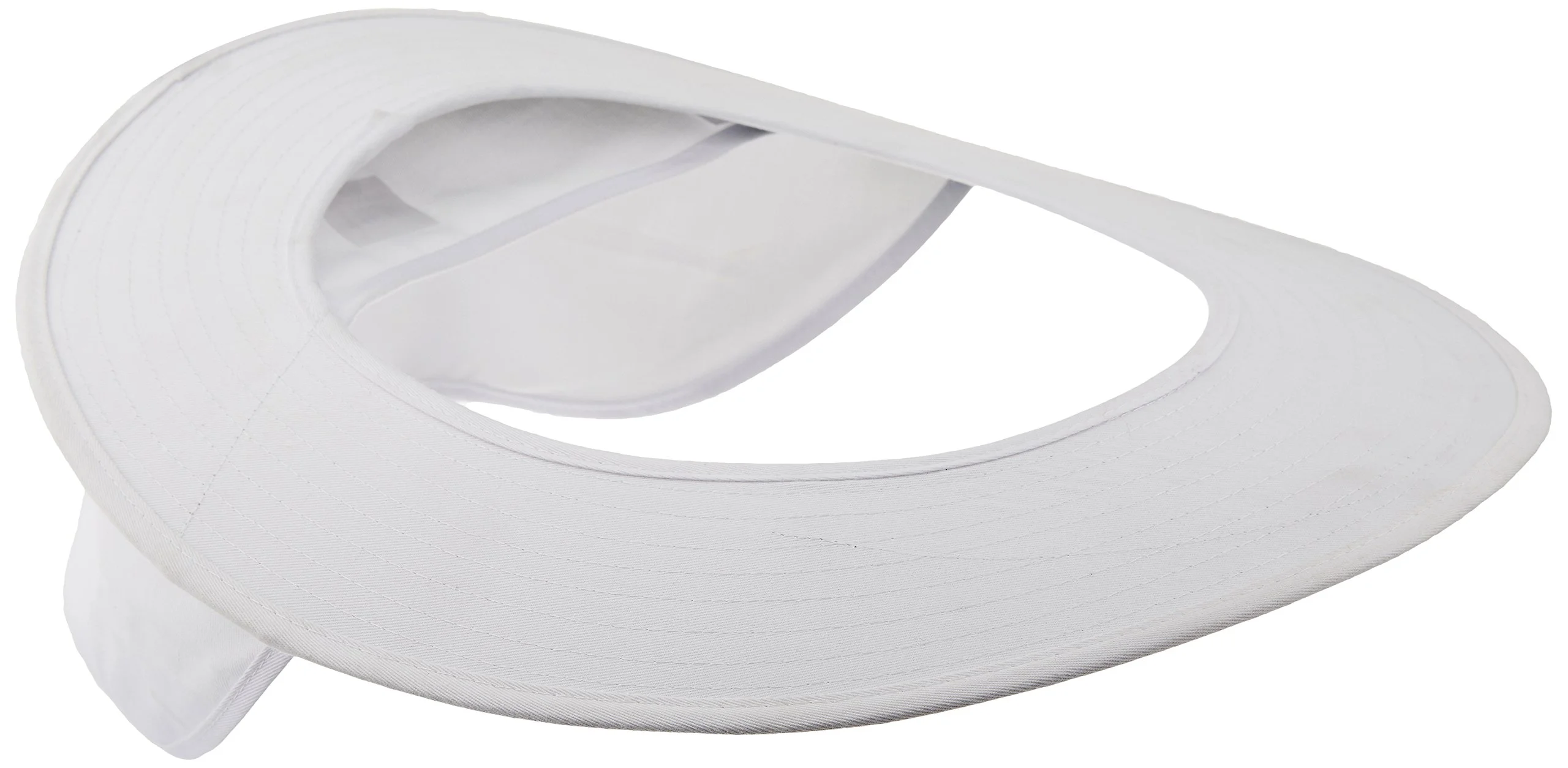 OccuNomix 898-008 Hard Hat Shade, Cotton, White (One Size)