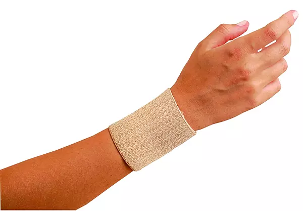 Wrist Support, Ambidextrous, Beige Wrist Support One-Size