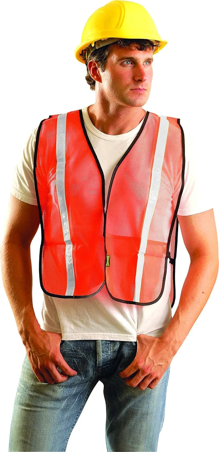 OccuNomix LUX-XGTM Value Mesh Safety Vest with Gloss Reflective Tape