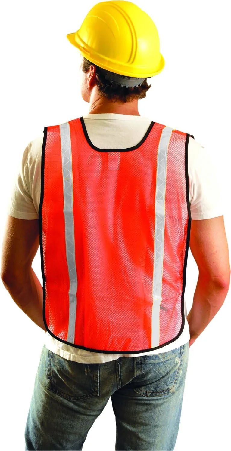 OccuNomix LUX-XGTM Value Mesh Safety Vest with Gloss Reflective Tape