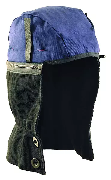 OccuNomix mens Fleece Lined / 2 Layers 2-way Premium Shoulder Length Two Way Winter Liner, Navy