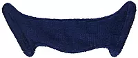 OccuNomix Blue Terry Toppers Cotton Terry Clip Hard Hat Sweatband, Navy, 880-01