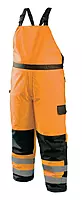 OccuNomix LUX-WBIB-OXL High Visibility Cold Weather Waterproof Bib Pants, Quilted Thermal Insulation, 7 Pockets, Class E