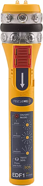 Ocean Signal RescueME EDF1 Emergency Distress Flare, 7-Year Battery Life, 6+ Hours of Operation, Waterproof, Compact