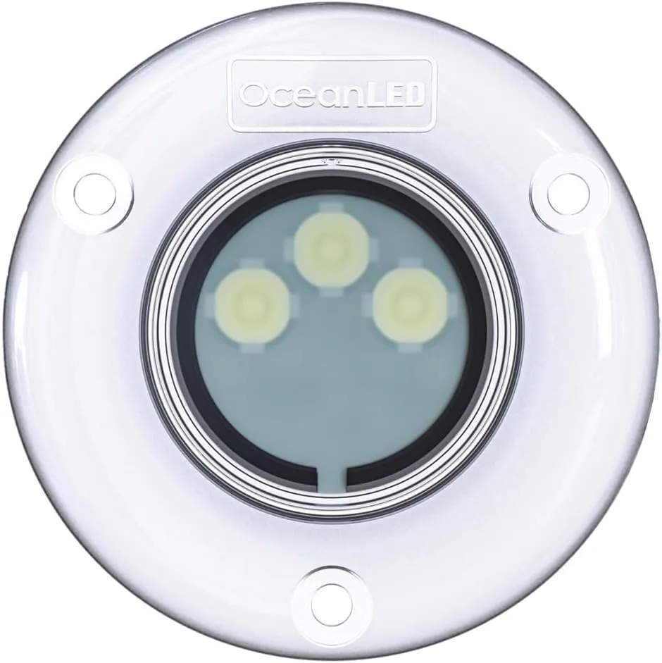 OceanLED Discover Series D3 Underwater Light - Ultra White with Isolation Kit
