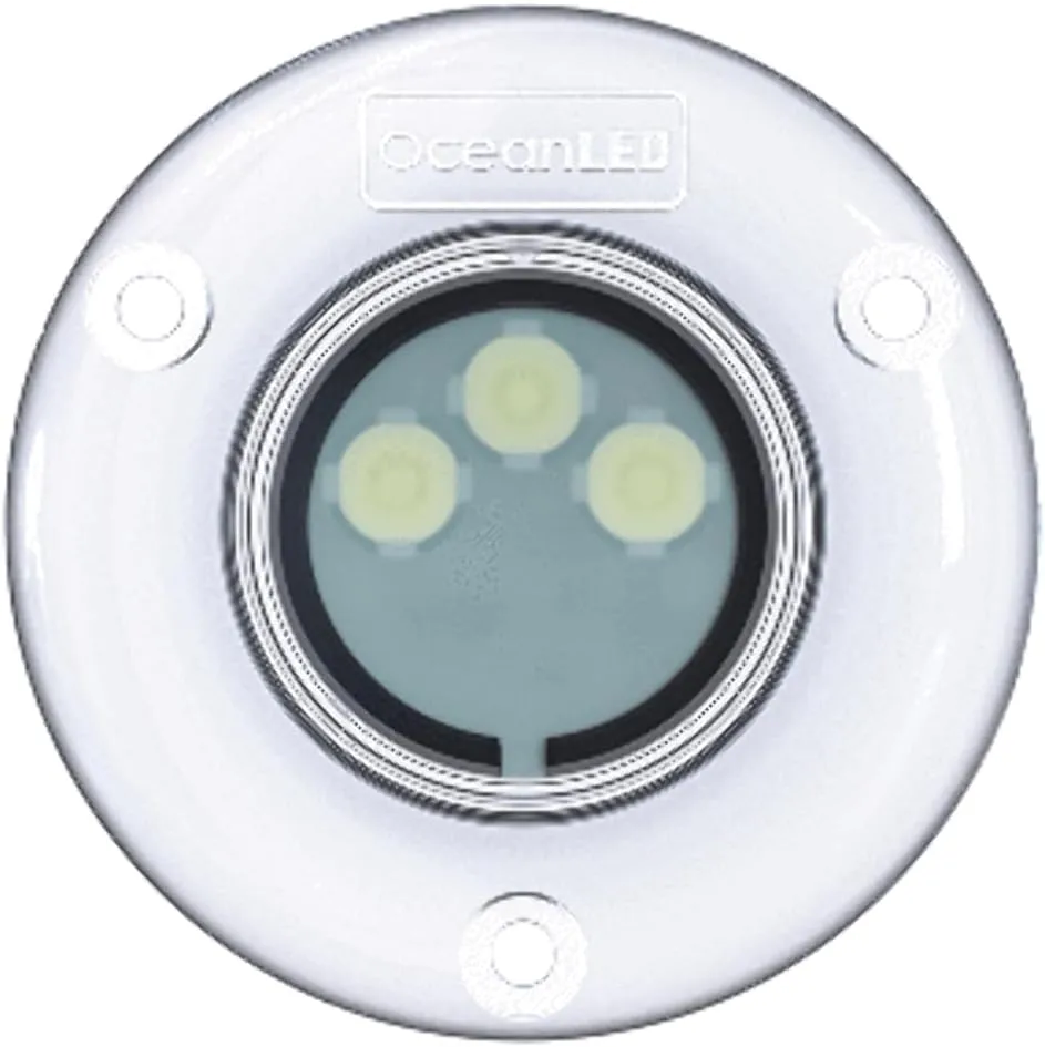 OceanLED Discover Series D3 Underwater Light - Ultra White with Isolation Kit