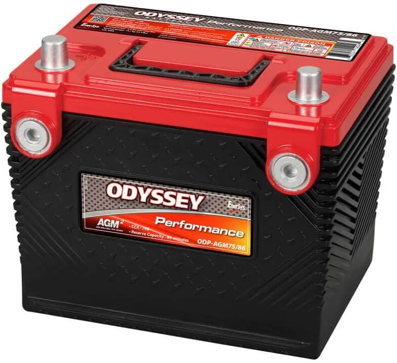 Odyssey Battery ODP-AGM7586 Performance Series AGM Battery