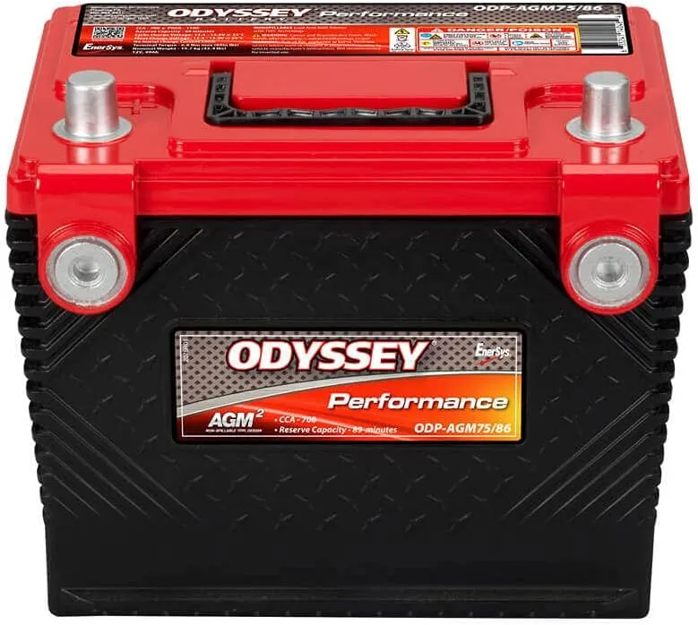 Odyssey Battery ODP-AGM7586 Performance Series AGM Battery