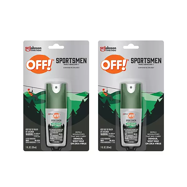 OFF! Deep Woods Sportsmen Insect Repellent, 1 Oz, Pack Of 12 Bottles