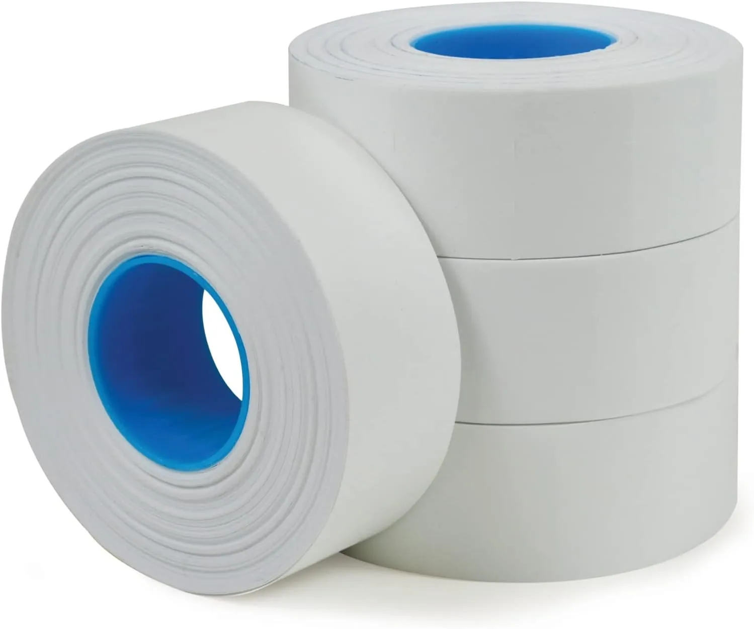 Office Depot® Brand 1-Line Price-Marking Labels, White, 1,200 Labels Per Roll, Pack Of 4 Rolls