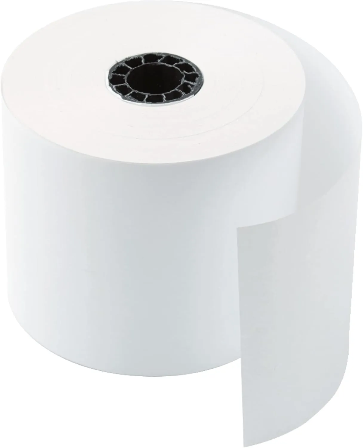 Office Depot 1-Ply Paper Rolls, 3 in x 128 ft, White - Pack of 10 (109023)