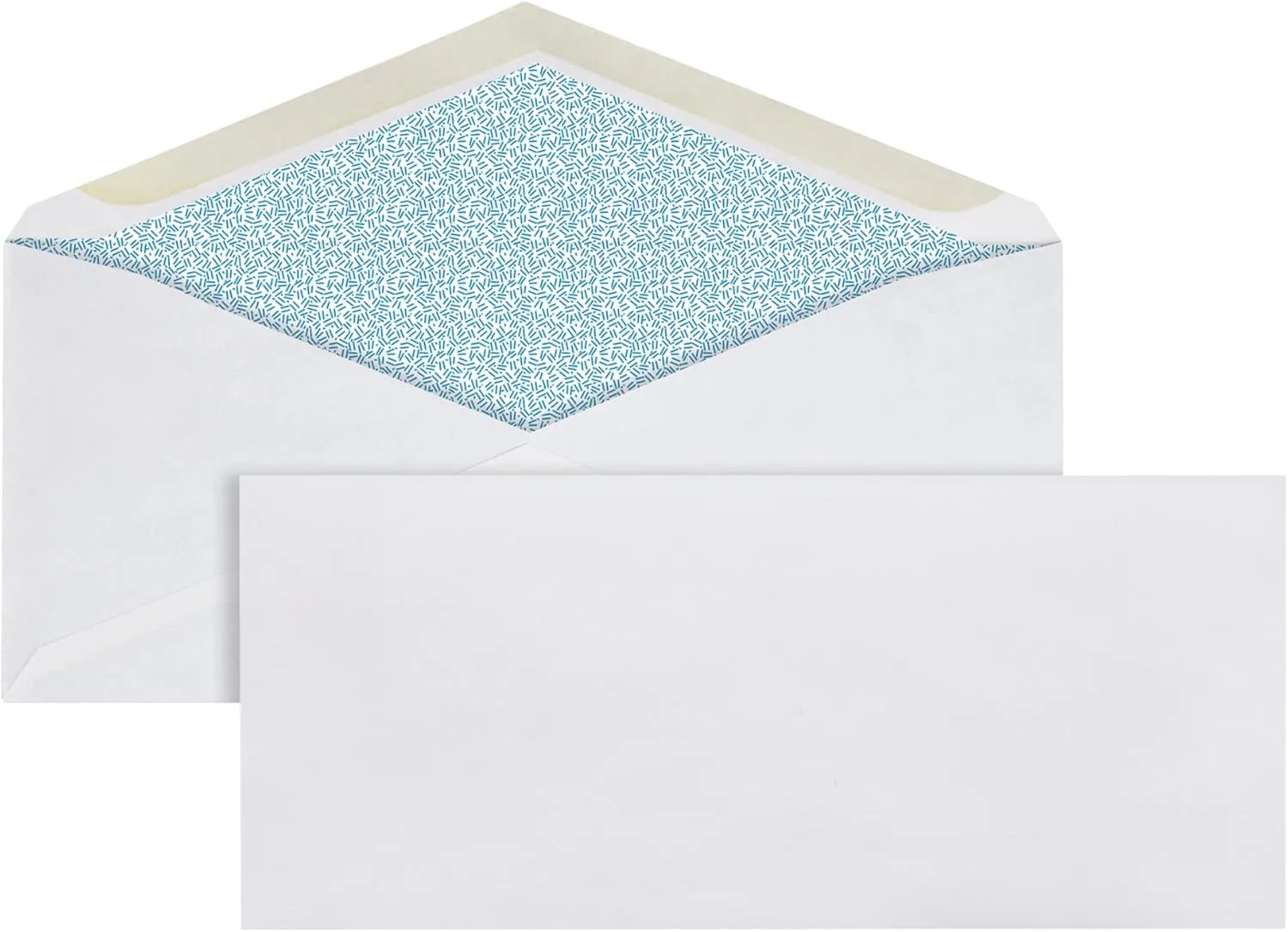 Office Depot #10 Security Envelopes, White, Box of 500