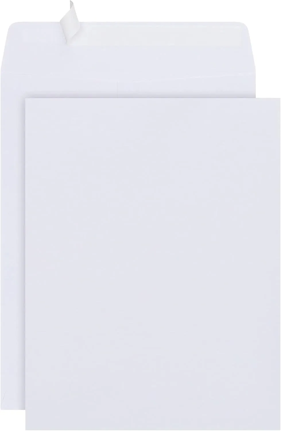 Office Depot Clean Seal Catalog Envelopes, 10in x 13in, White, Pack of 100