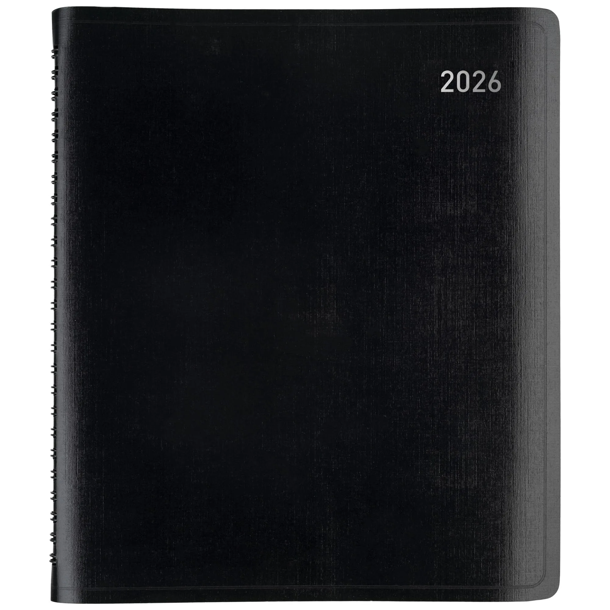 Office Depot Brand 13-Month Monthly Planner, 7" x 9", Black, January 2026 to January 2027, OD71110026