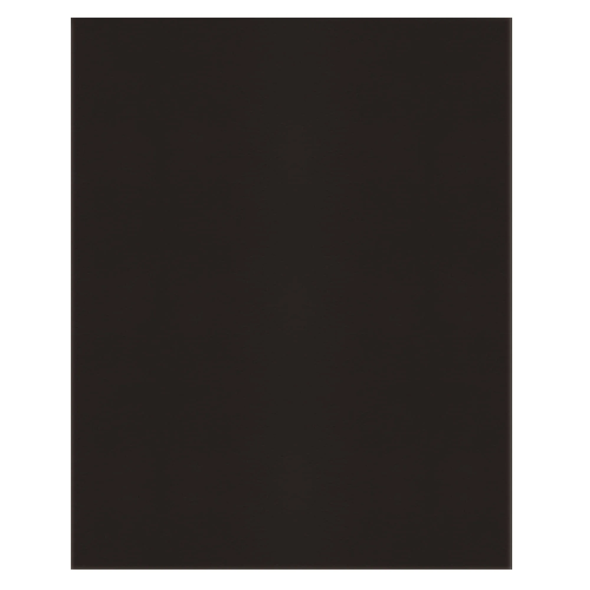 Office Depot® Brand 2-Pocket Folders Without Fasteners, Black, Pack of 25