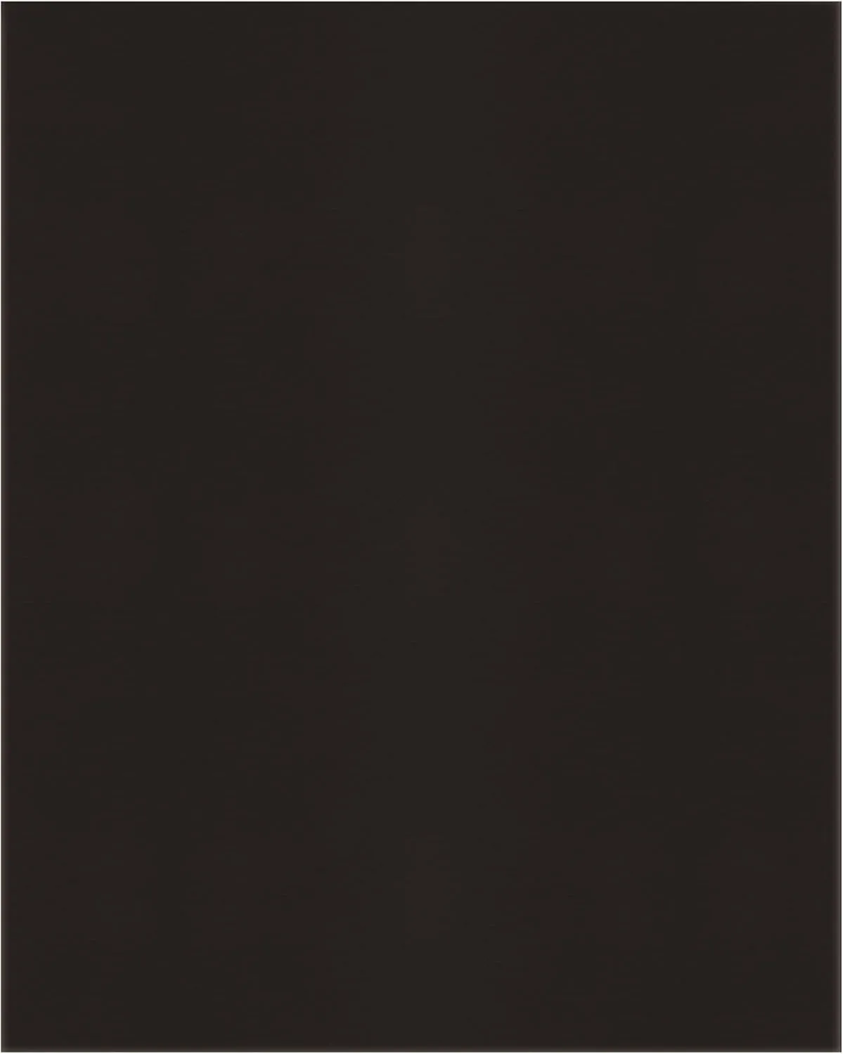 Office Depot® Brand 2-Pocket Folders Without Fasteners, Black, Pack of 25