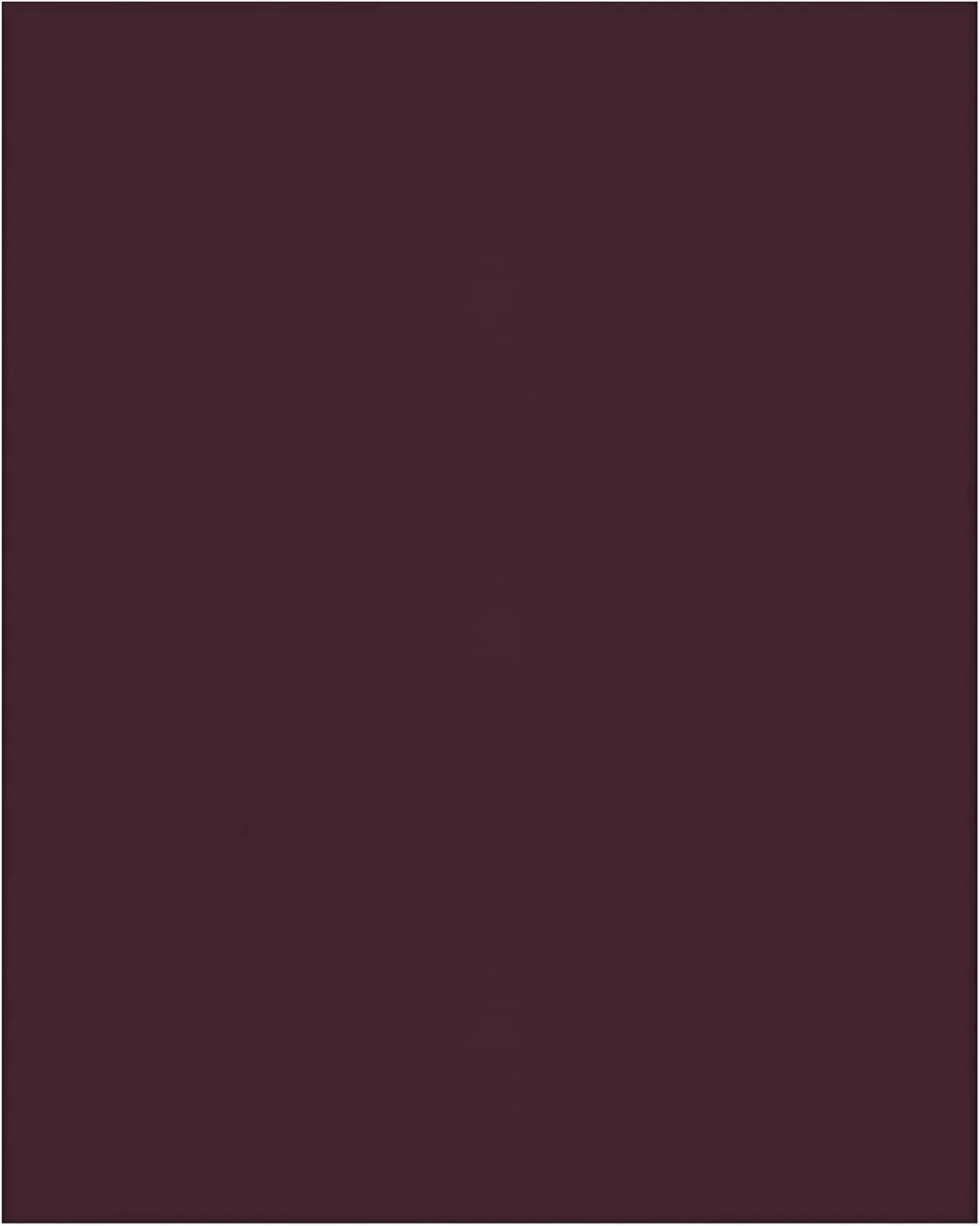 Office Depot® Brand 2-Pocket Folders Without Fasteners, Burgundy, Pack Of 25