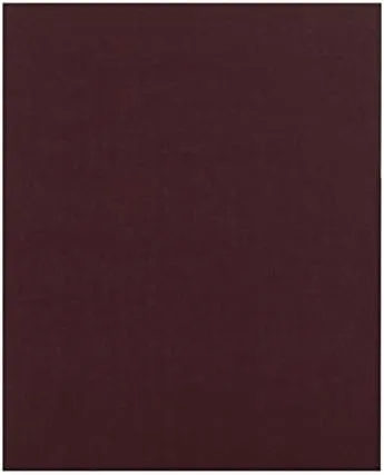 Office Depot® Brand 2-Pocket Folders Without Fasteners, Burgundy, Pack Of 25